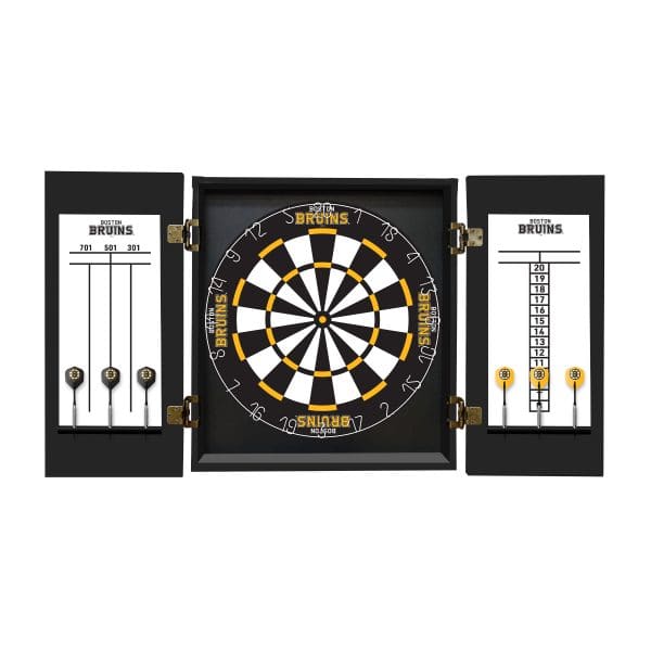 Boston Bruins Fans Choice Dartboard Set 5