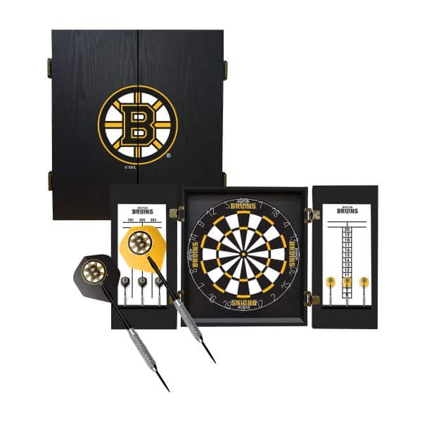 Boston Bruins Fans Choice Dartboard Set