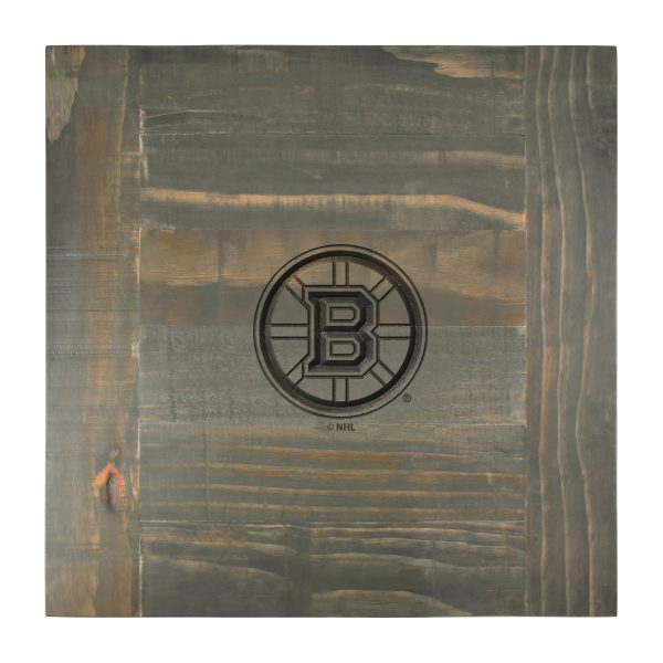 Boston Bruins Reclaimed Side Table 2