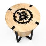 Boston Bruins Side Table with Charger 10 Boston Bruins Side Table with Charger