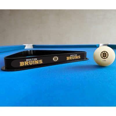 Boston BruinsCue Ball & Ball Rack