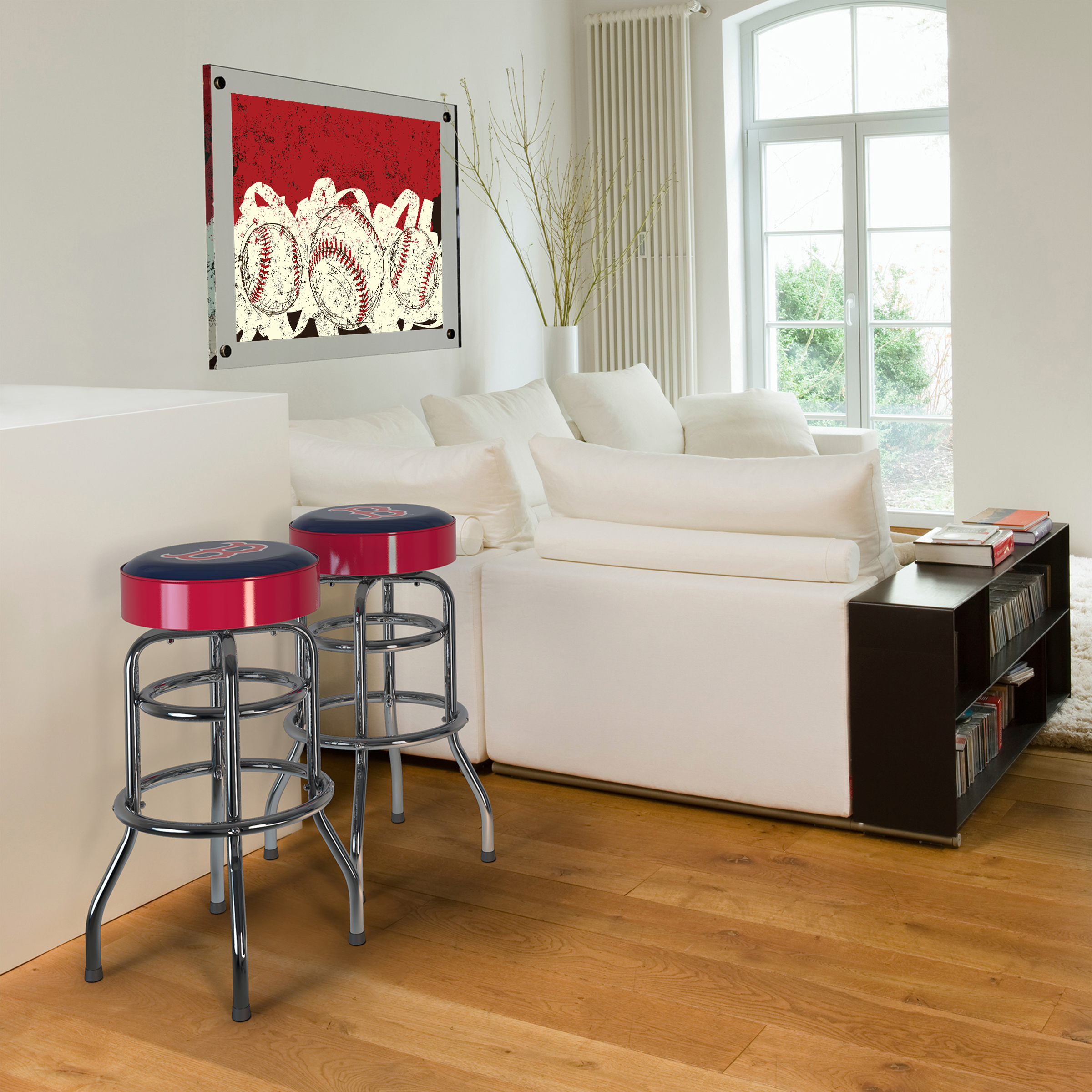 Boston Chrome Bar Stool American Made Team 7 Boston Chrome Bar Stool American Made Team - Image 7