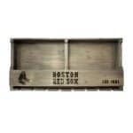 Boston Reclaimed Wood Bar Shelf Holds Bottles and Stemware 4 Boston Reclaimed Wood Bar Shelf Holds Bottles and Stemware