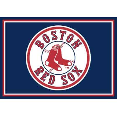 Boston Red Sox 3x4 Spirit Area Rug MLB Licensed
