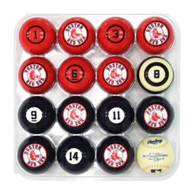 Boston Red Sox Billiard Balls Regulation Size And Weight