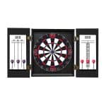Boston Red Sox Dartboard Cabinet Set with Bristle Board 12 Boston Red Sox Dartboard Cabinet Set with Bristle Board