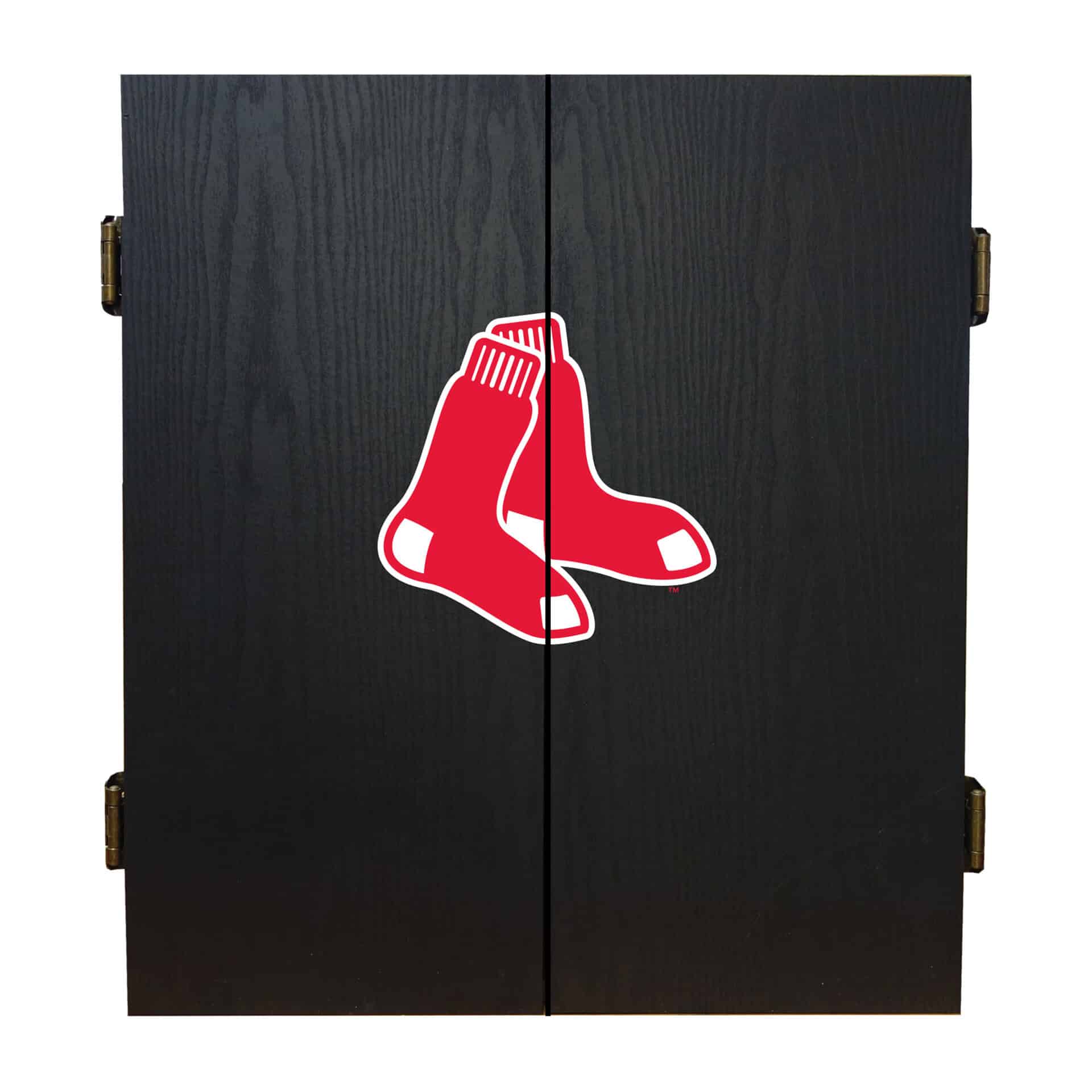 Boston Red Sox Dartboard Cabinet Set with Bristle Board 4 Boston Red Sox Dartboard Cabinet Set with Bristle Board - Image 4