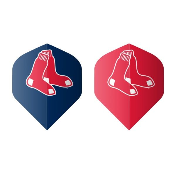 Boston Red Sox Dartboard Cabinet Set with Bristle Board 4