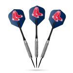 Boston Red Sox Dartboard Cabinet Set with Bristle Board 15 Boston Red Sox Dartboard Cabinet Set with Bristle Board