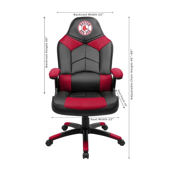 Boston Red Sox Oversized Embroidered Logo Gaming Chair 1