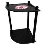 Boston Red Sox Solid Wood Corner Cue Rack 6 Boston Red Sox Solid Wood Corner Cue Rack
