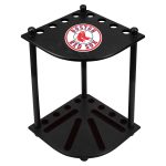 Boston Red Sox Solid Wood Corner Cue Rack 10 Boston Red Sox Solid Wood Corner Cue Rack