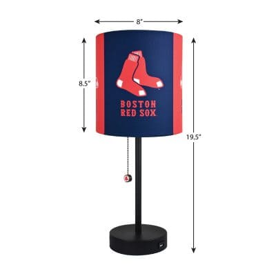 Boston Red Sox USB Charging Desk Lamp