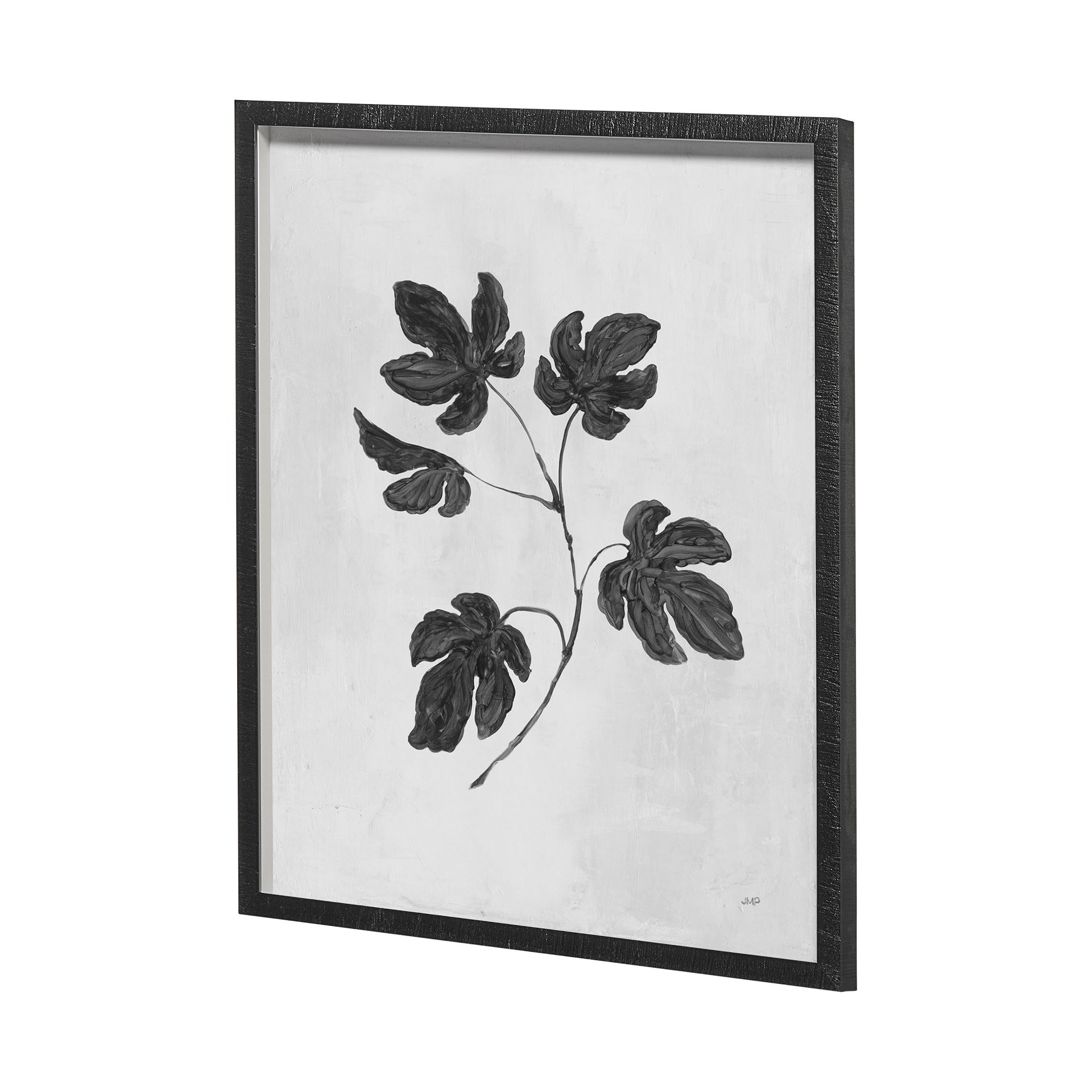 Botanical Study III by Julia Purinton Hand Embelished Textured Framed Art Print Matted under Glass 3 Botanical Study III by Julia Purinton Hand Embelished Textured Framed Art Print Matted under Glass - Image 3