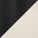 Boyne Black Metal Cream Fabric Contemporary Accent Chairs (Set of 2) 26 Boyne Black Metal Cream Fabric Contemporary Accent Chairs (Set of 2)