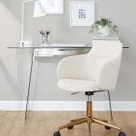 Boyne Contemporary Gold and Cream Fabric Office Chair 10 Boyne Contemporary Gold and Cream Fabric Office Chair