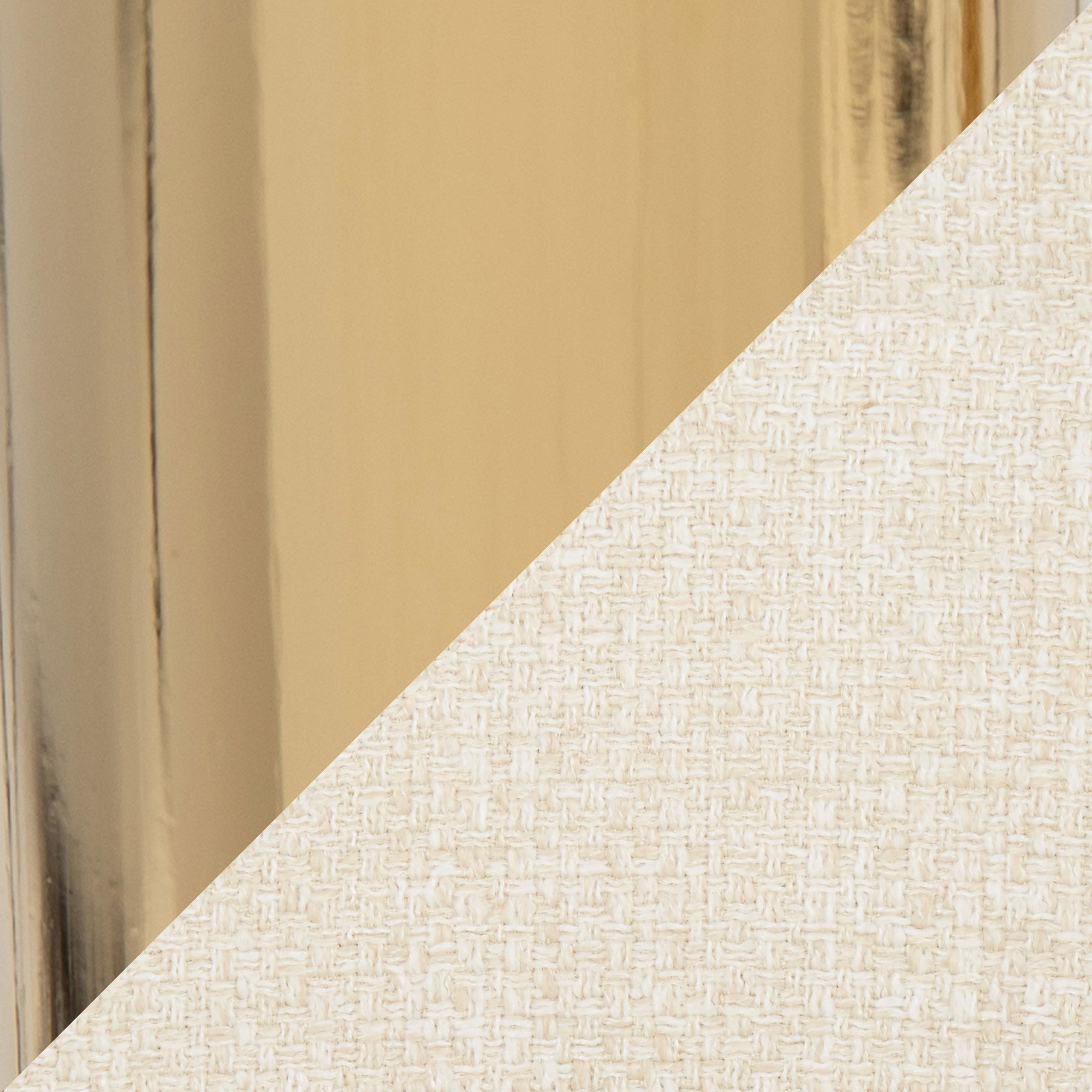 Boyne Contemporary Gold and Cream Fabric Office Chair 9 Boyne Contemporary Gold and Cream Fabric Office Chair - Image 9