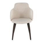 Boyne Farmhouse Dark Walnut and Cream Accent Chairs (Set of 2) 16 Boyne Farmhouse Dark Walnut and Cream Accent Chairs (Set of 2)