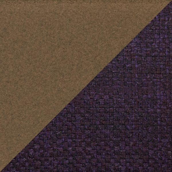Boyne Purple Fabric Antique Copper Contemporary Accent Chairs Set of 2 8