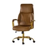 Bradford Camel Vegan Leather Airbag Lumbar Ergonomic Office Chair 7 Bradford Camel Vegan Leather Airbag Lumbar Ergonomic Office Chair