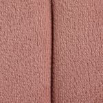 Braided 16-Inch Round Blush Pink Velvet Contemporary Ottoman 8 Braided 16-Inch Round Blush Pink Velvet Contemporary Ottoman