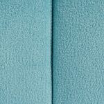 Braided 24 Ice Blue Velvet Contemporary Round Ottoman 8 Braided 24 Ice Blue Velvet Contemporary Round Ottoman