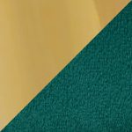 Braided Renee Gold and Green Velvet Contemporary Accent Chair 24 Braided Renee Gold and Green Velvet Contemporary Accent Chair