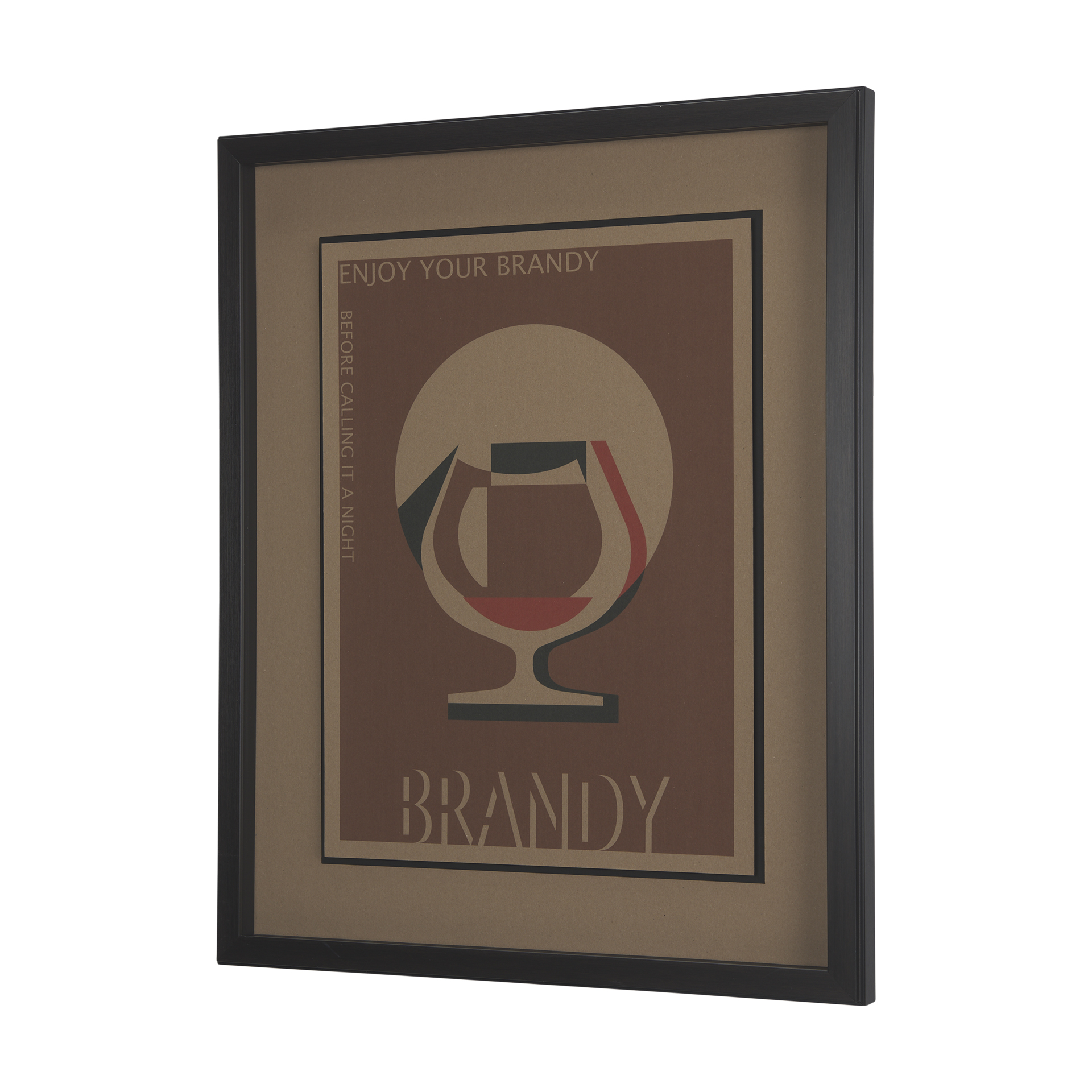 Brandy by Simeng a Framed Art Print Matted under Glass 3 Brandy by Simeng a Framed Art Print Matted under Glass - Image 3