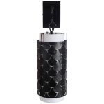 Brasseur III 10.5x22 Black Toned Metal Fish Scale Wall Sconce