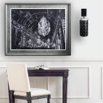 Brasseur III 10.5x22 Black Toned Metal Fish Scale Wall Sconce