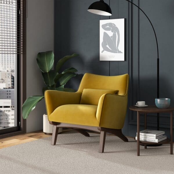 BraydenLoungeChairGoldVelvet 6