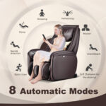 Zero Gravity Massage Chair with SL Track and Heated Waist