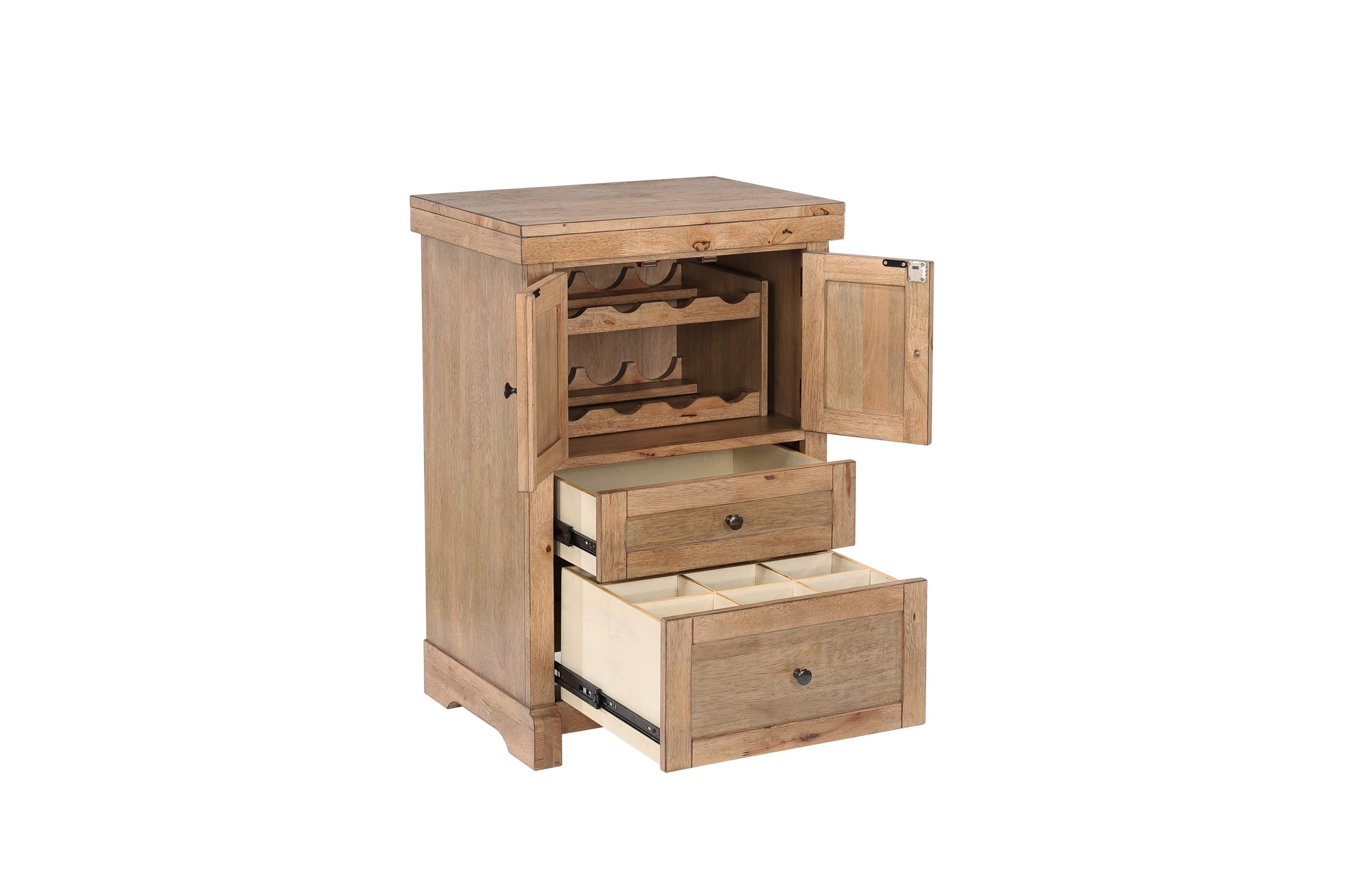 brownstone small spirit cabinet