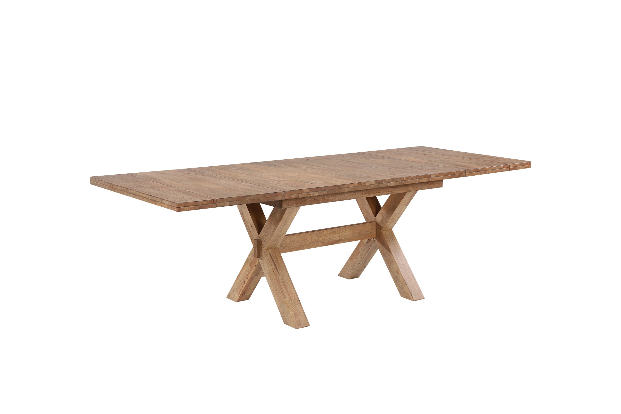 brownstone trestle dining table