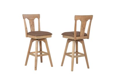 Brownstone 30-Inch Spindle Back Swivel Bar Stool