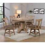 Brownstone 52-Inch Round Adjustable Poker Table