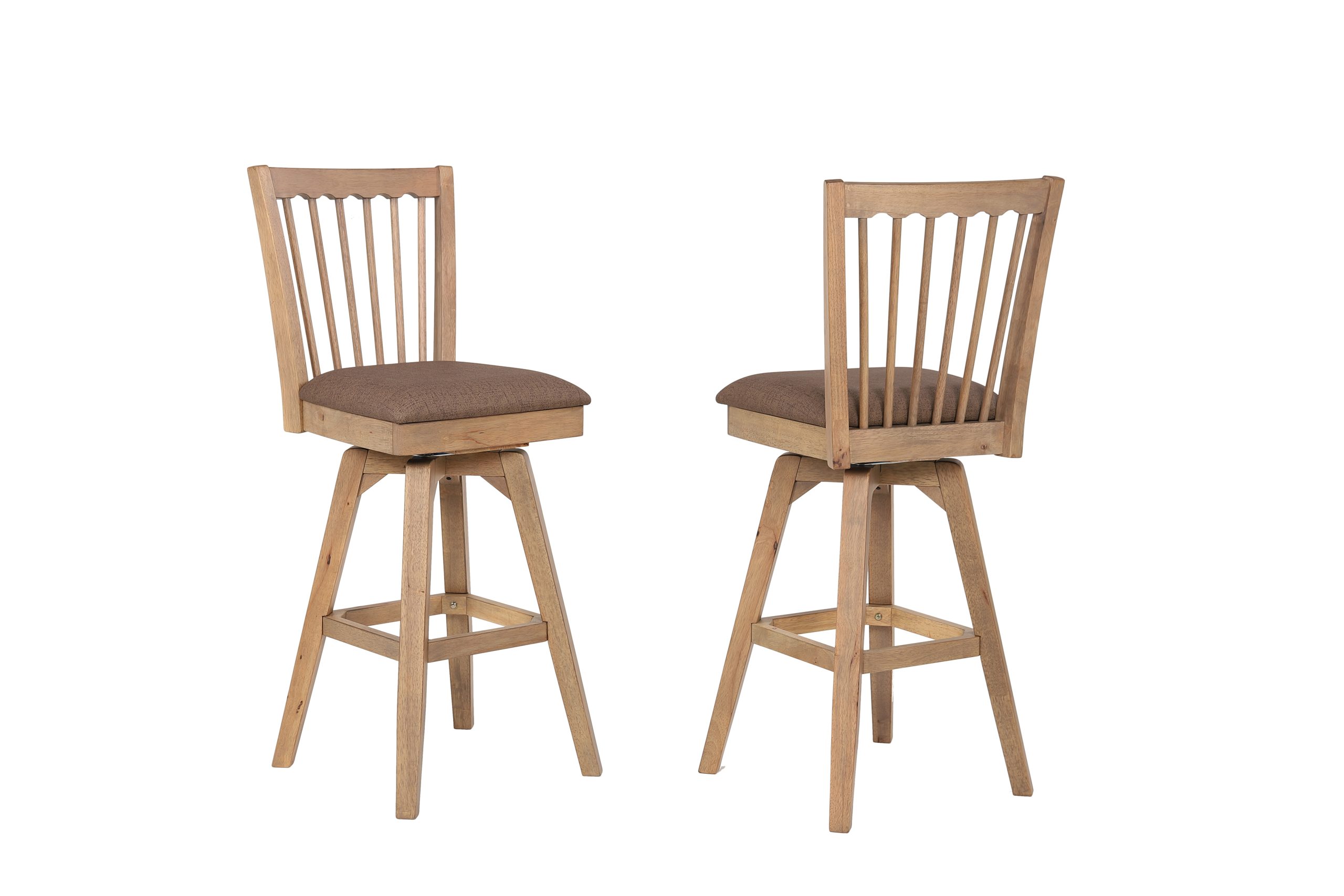 brownstone 30-inch panel back swivel bar stool