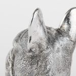 Bruno (Set of 2) 5L x 5W Silver American Bulldog Bookends