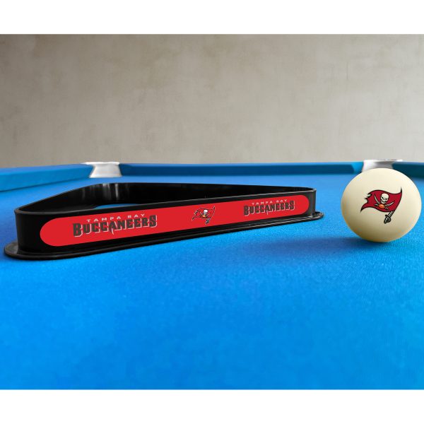 Buccaneers Billiards Triangle and Cue Ball Set