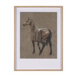Buckskin Blanket by Mercana Studio a Hand Embelished Textured Framed Art Print