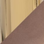 Buena Brown Velvet Gold Contemporary Dining Chairs (Set of 2) 18 Buena Brown Velvet Gold Contemporary Dining Chairs (Set of 2)