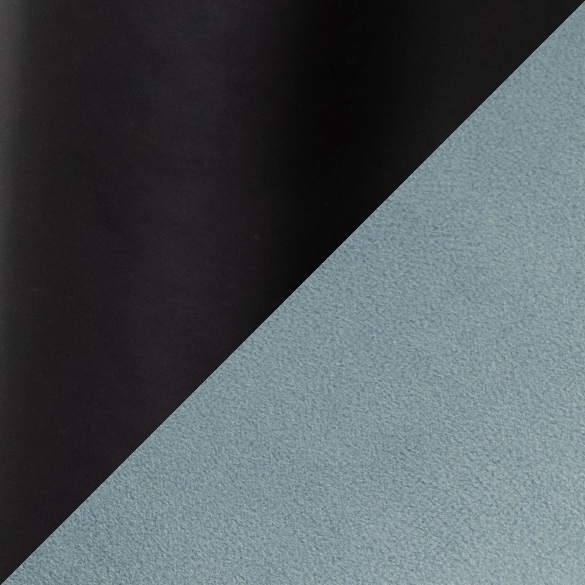 Buena Light Blue Velvet Contemporary Dining Chairs Black Metal (Set of 2) 9 Buena Light Blue Velvet Contemporary Dining Chairs Black Metal (Set of 2) - Image 9