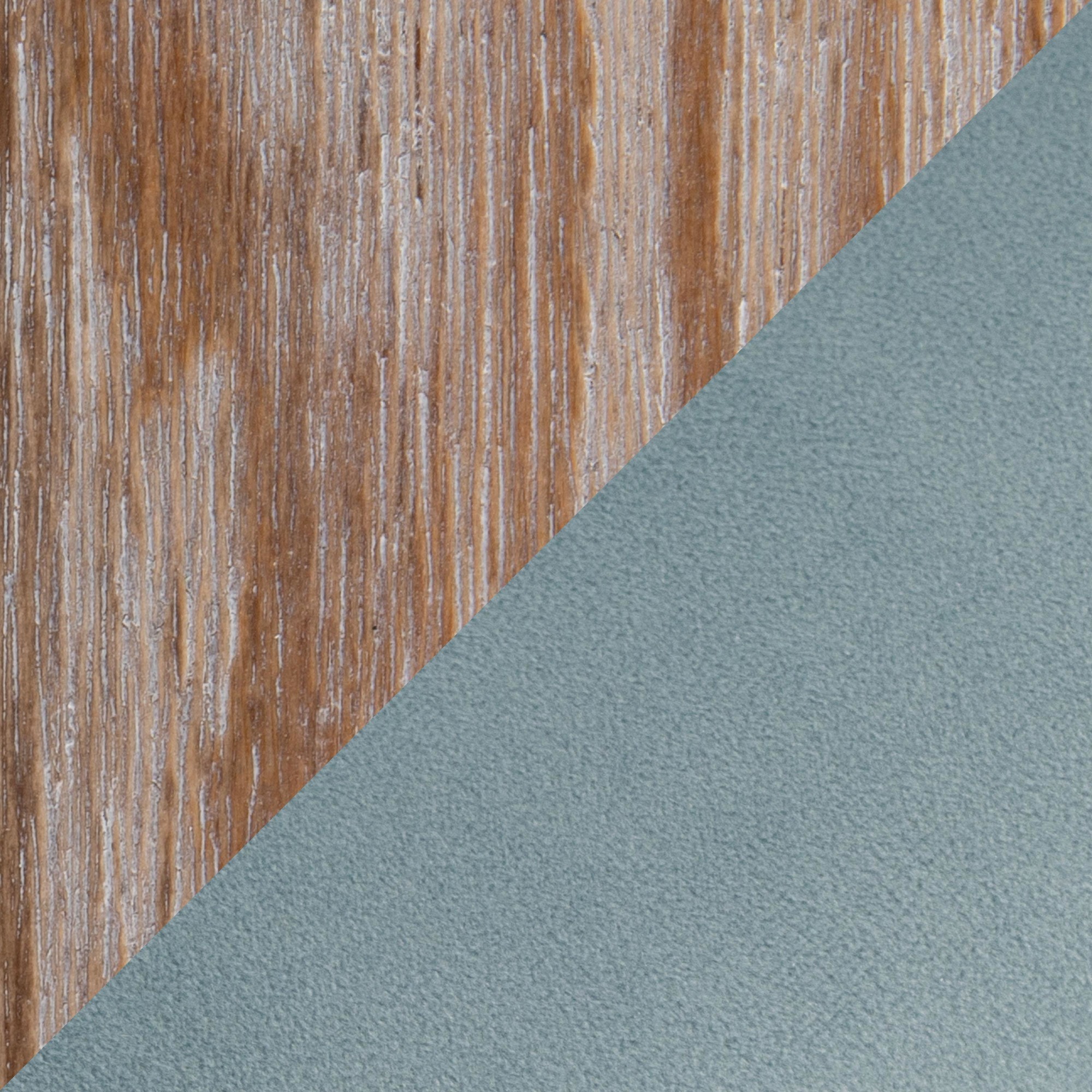 Buena Light Blue Velvet Whitewashed Wood Contemporary Dining Chairs (Set of 2) 9 Buena Light Blue Velvet Whitewashed Wood Contemporary Dining Chairs (Set of 2) - Image 9