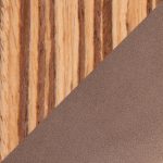 Buena Zebra Wood Brown Velvet Contemporary Dining Chairs (Set of 2) 18 Buena Zebra Wood Brown Velvet Contemporary Dining Chairs (Set of 2)