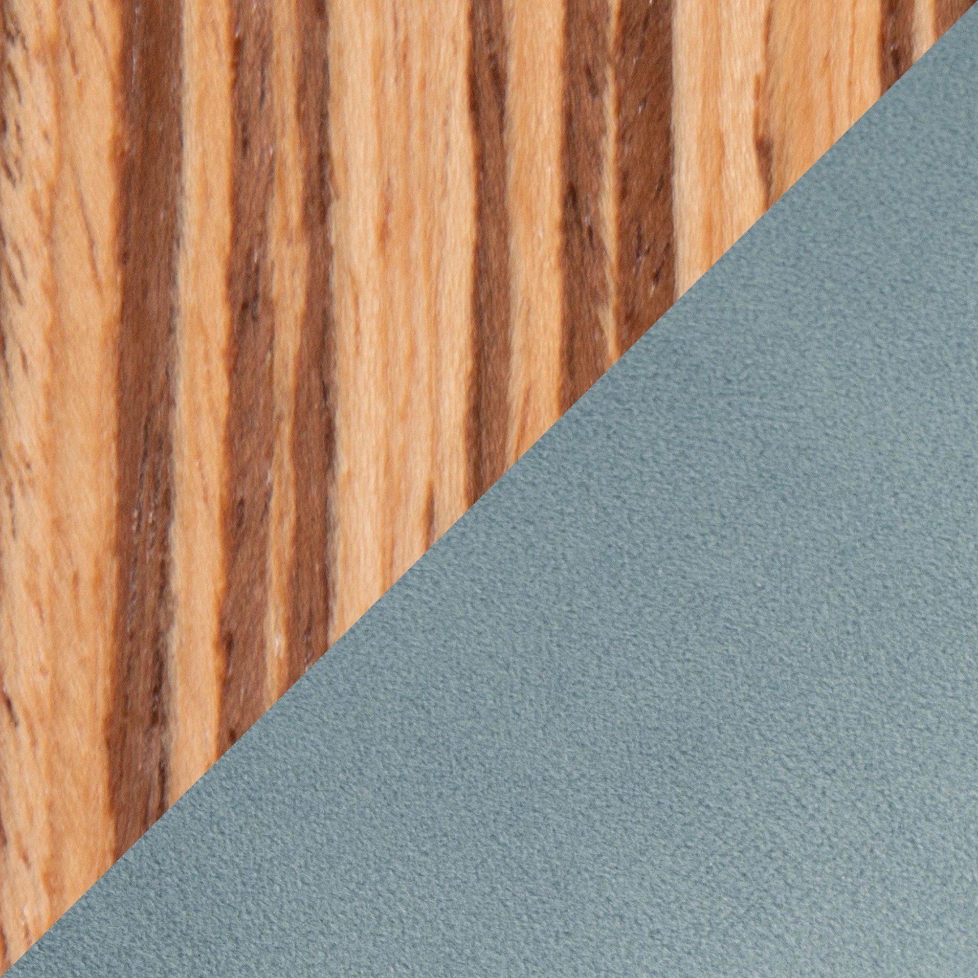 Buena Zebra Wood Light Blue Velvet Contemporary Dining Chairs (Set of 2) 9 Buena Zebra Wood Light Blue Velvet Contemporary Dining Chairs (Set of 2) - Image 9