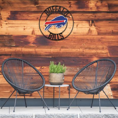 Buffalo Bills 24 inch Wrought Iron Wall Art