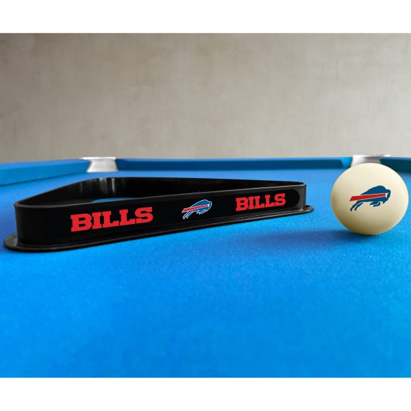 Buffalo Bills Billiard Cue Ball and Triangle Set 2