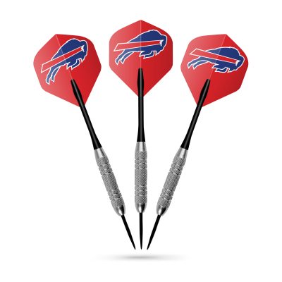 Buffalo Bills Bristle Dartboard Cabinet Set