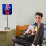 Buffalo Bills Chrome USB Charging Lamp with Changeable Shade