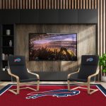 Buffalo Bills Embroidered Birch Bentwood Accent Chair
